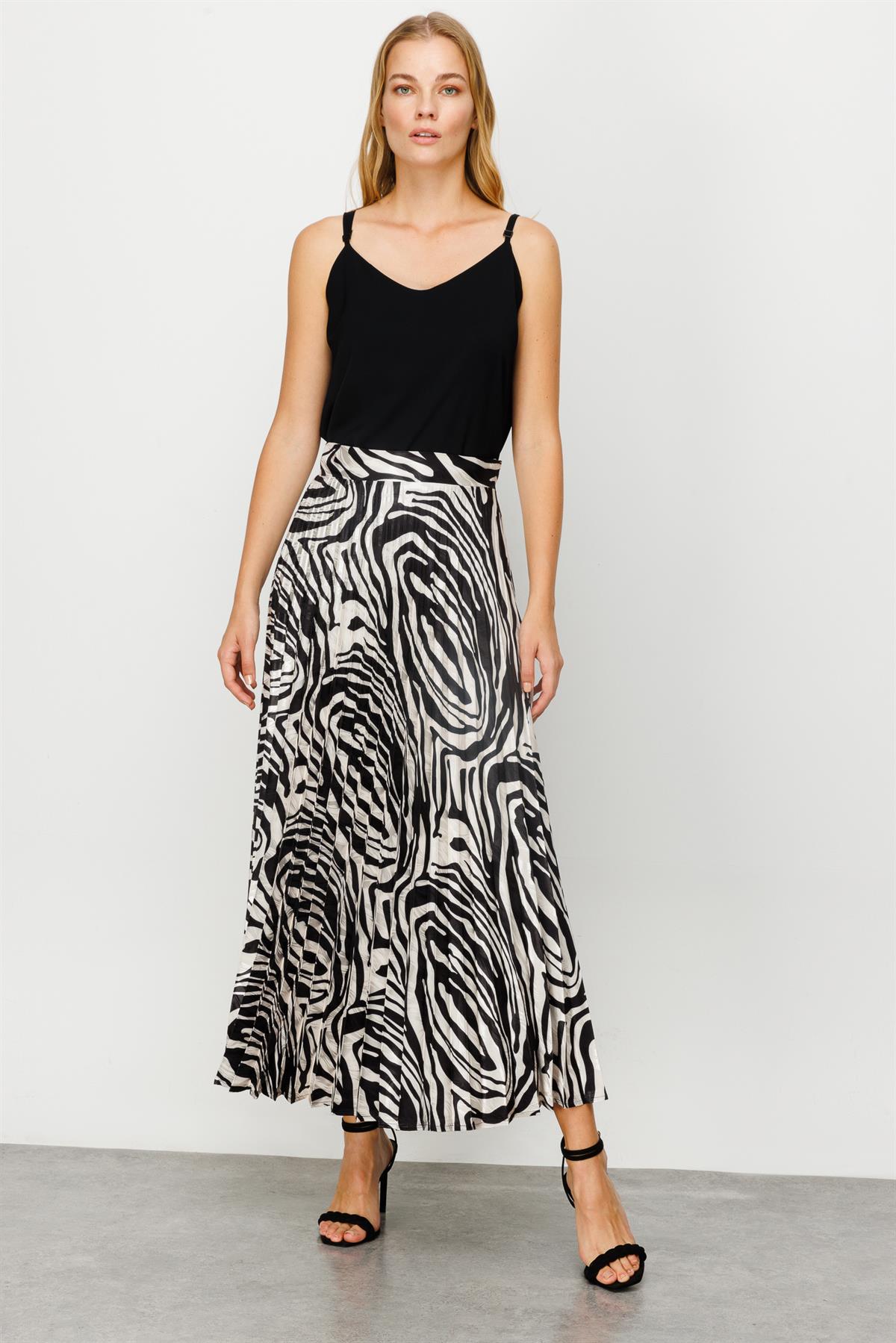 Modailgi  Maxi Boy Plisoley Emprime Etek Orijinal