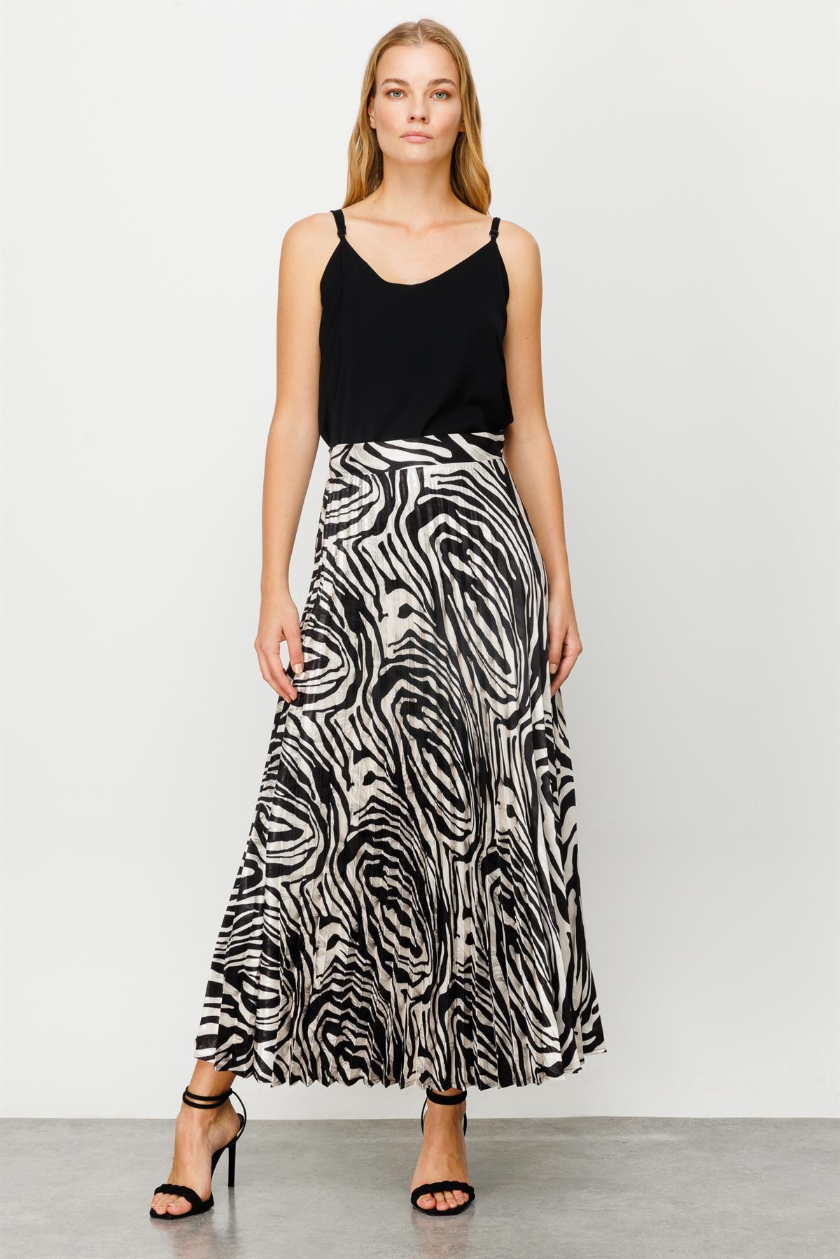 Modailgi  Maxi Boy Plisoley Emprime Etek Orijinal