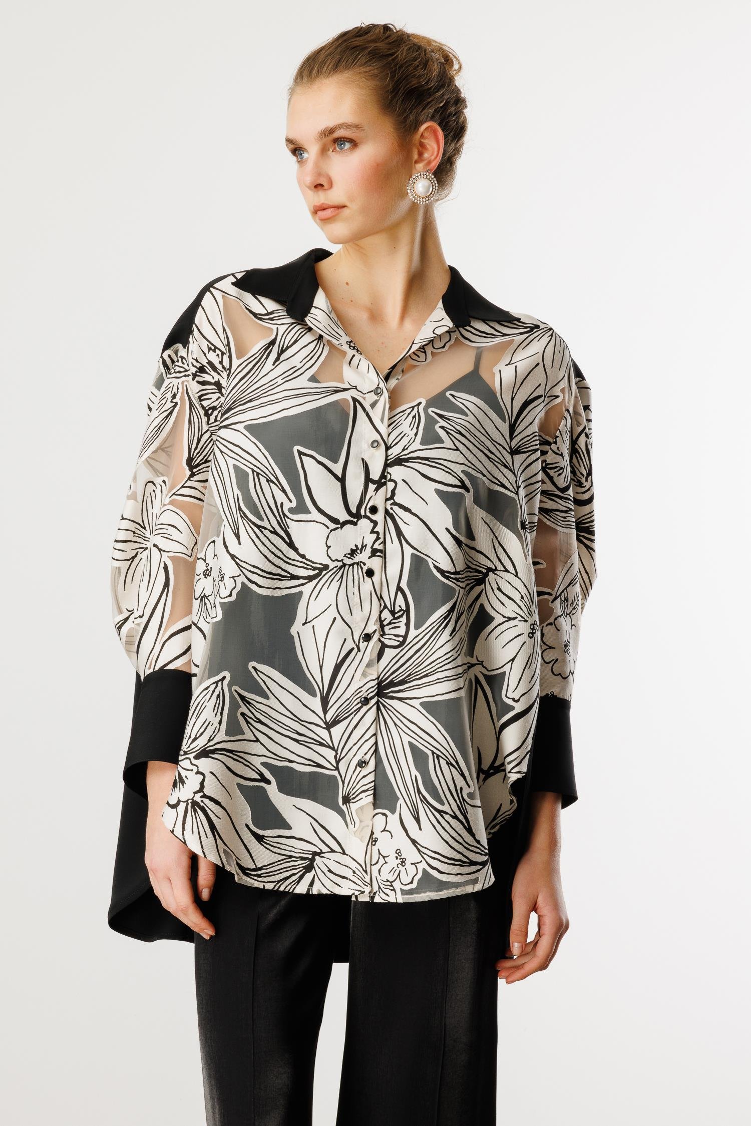 Modailgi  Oversize Desenli Tunik Orijinal