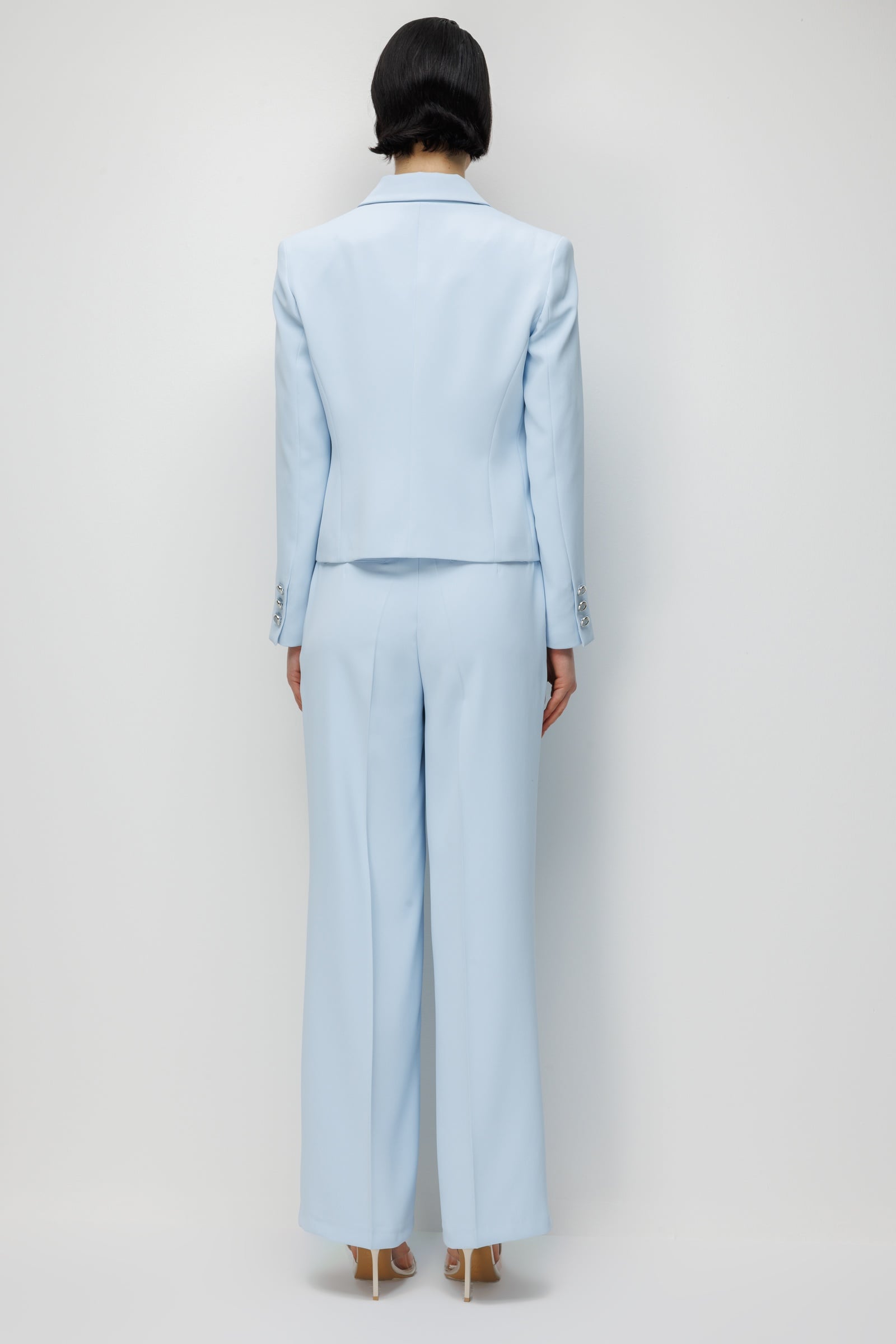 Modailgi  Pileli Yan Cep Pantolon - 70050 Mavi