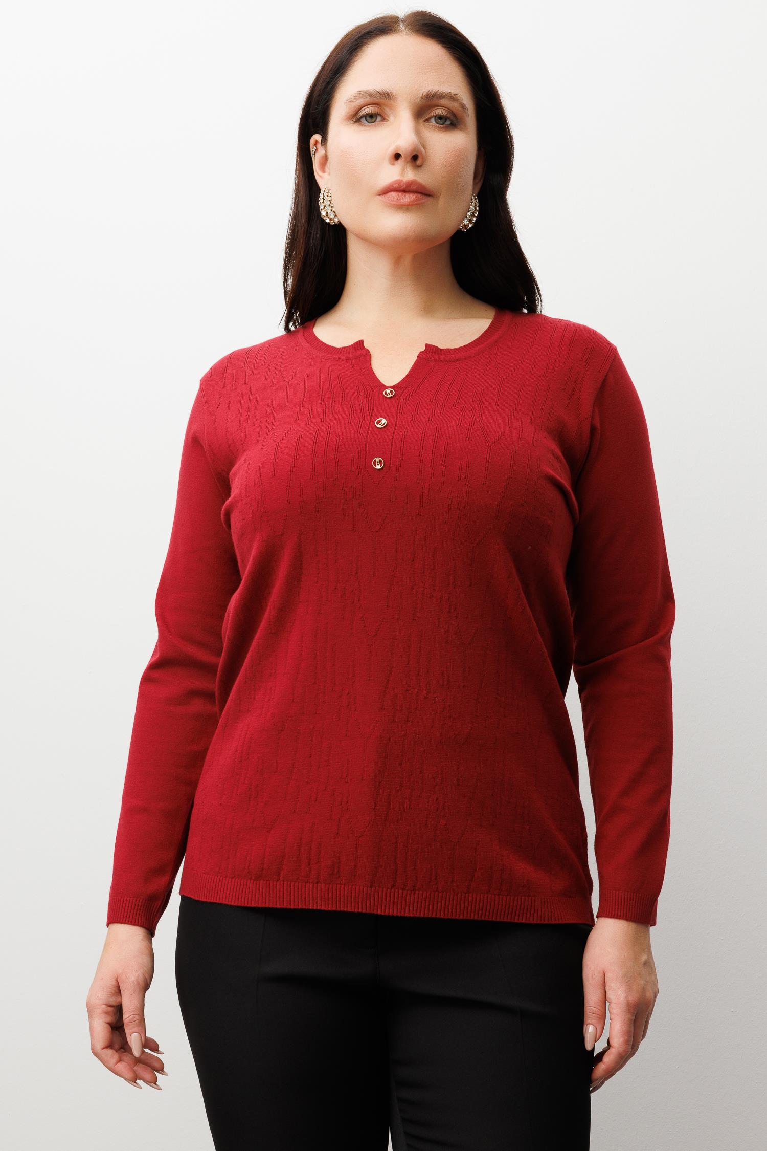 Modailgi  Viskon Triko Bordo