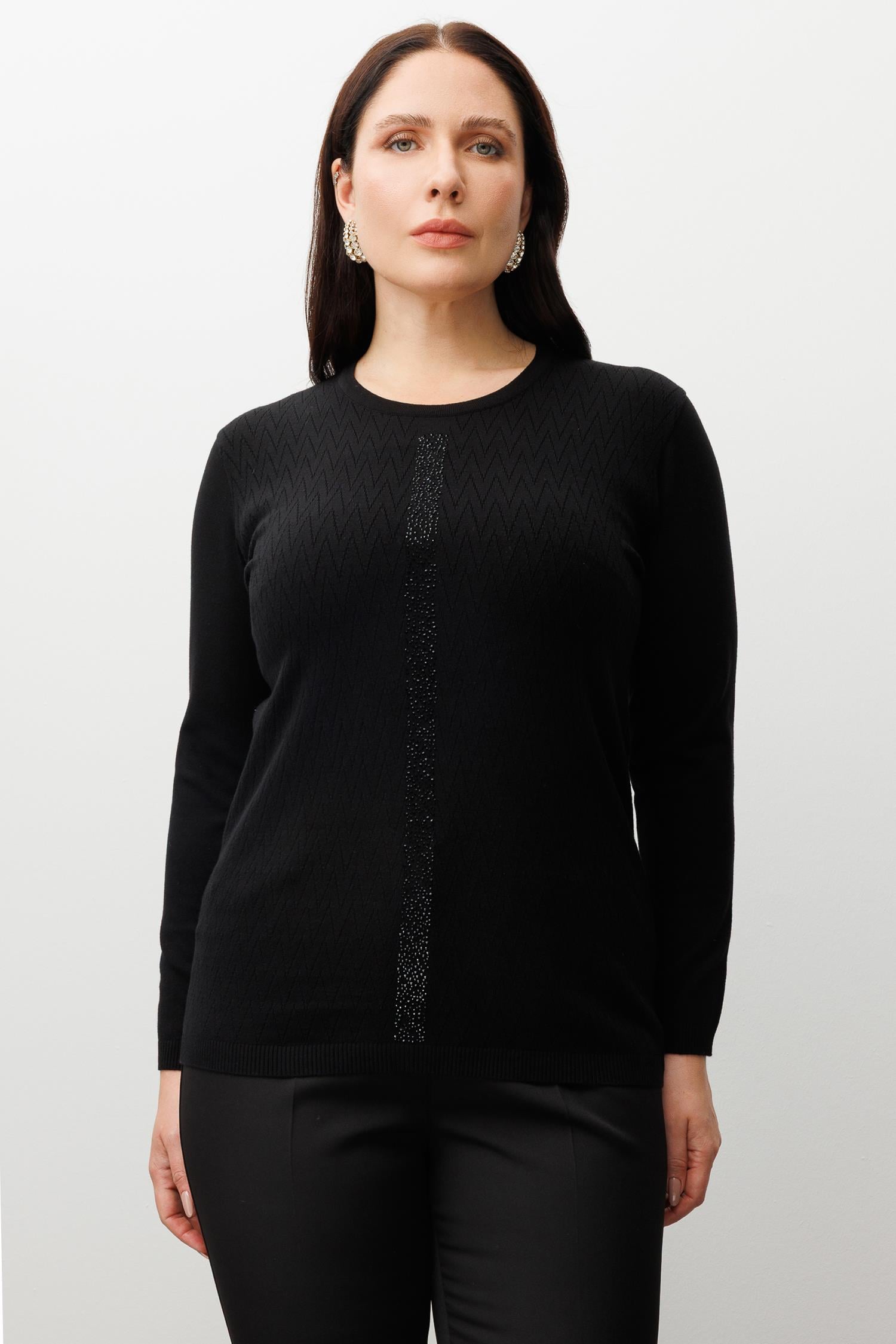 Modailgi  Viskon Triko Siyah