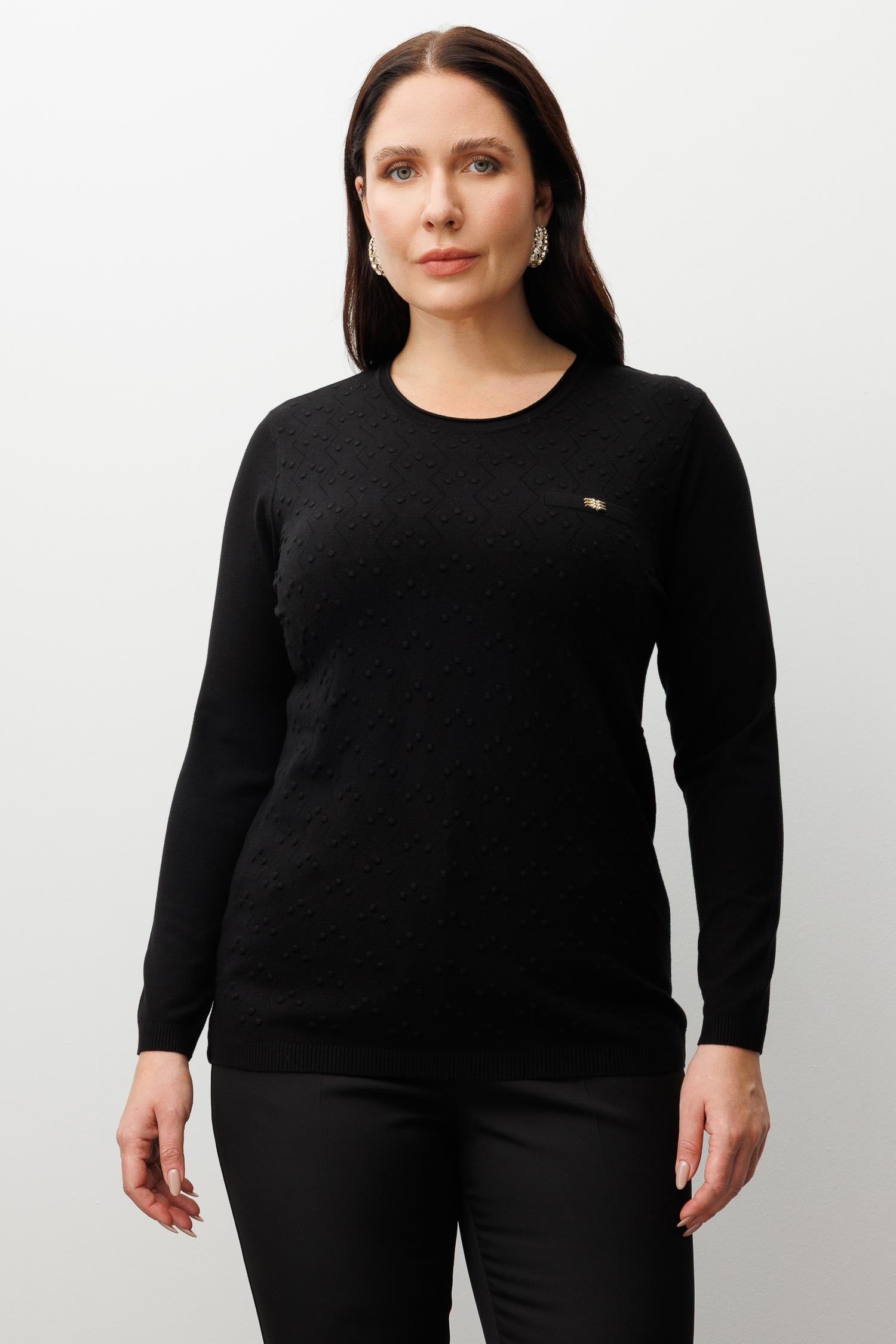 Modailgi  Viskon Triko Siyah