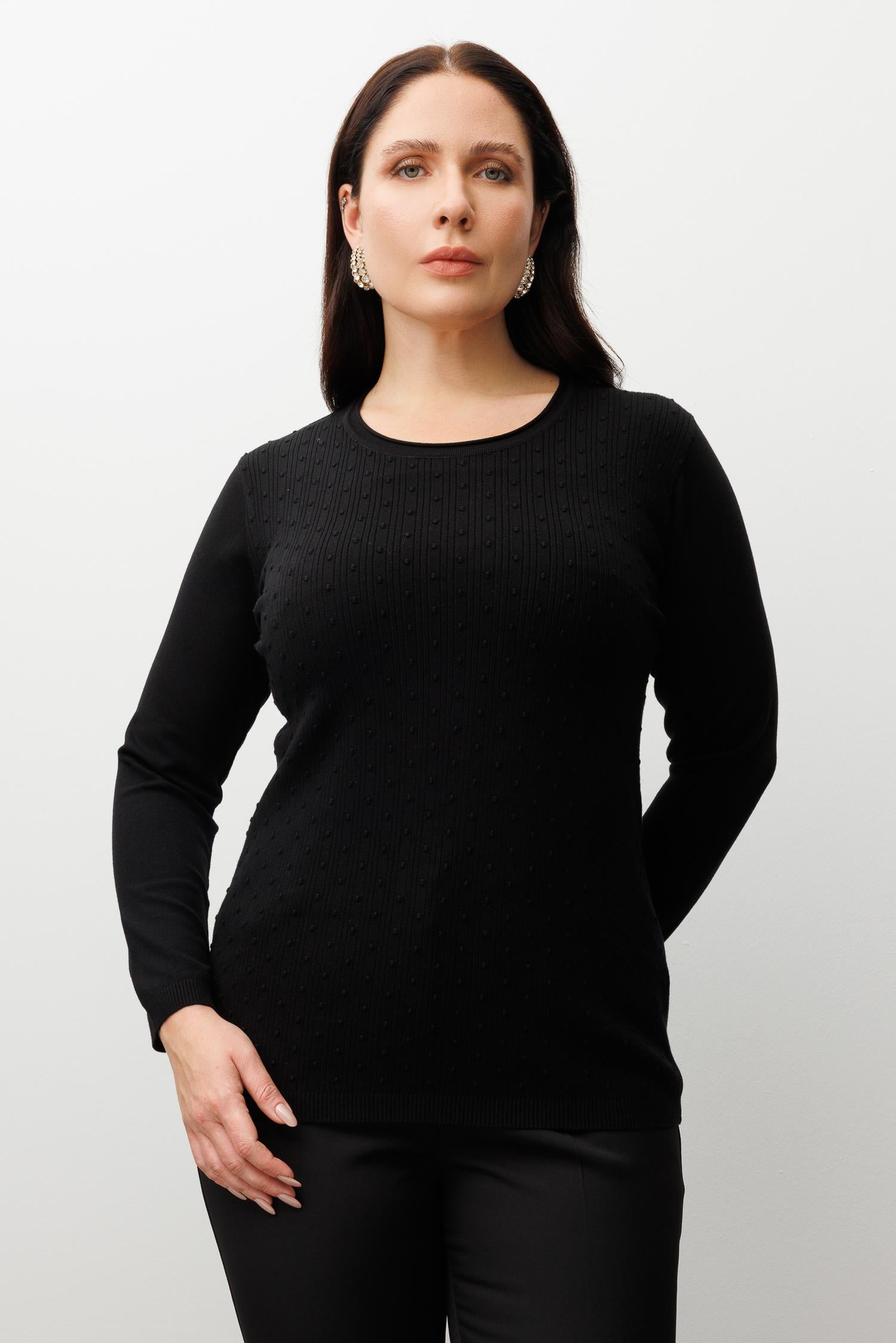 Modailgi  Viskon Triko Siyah