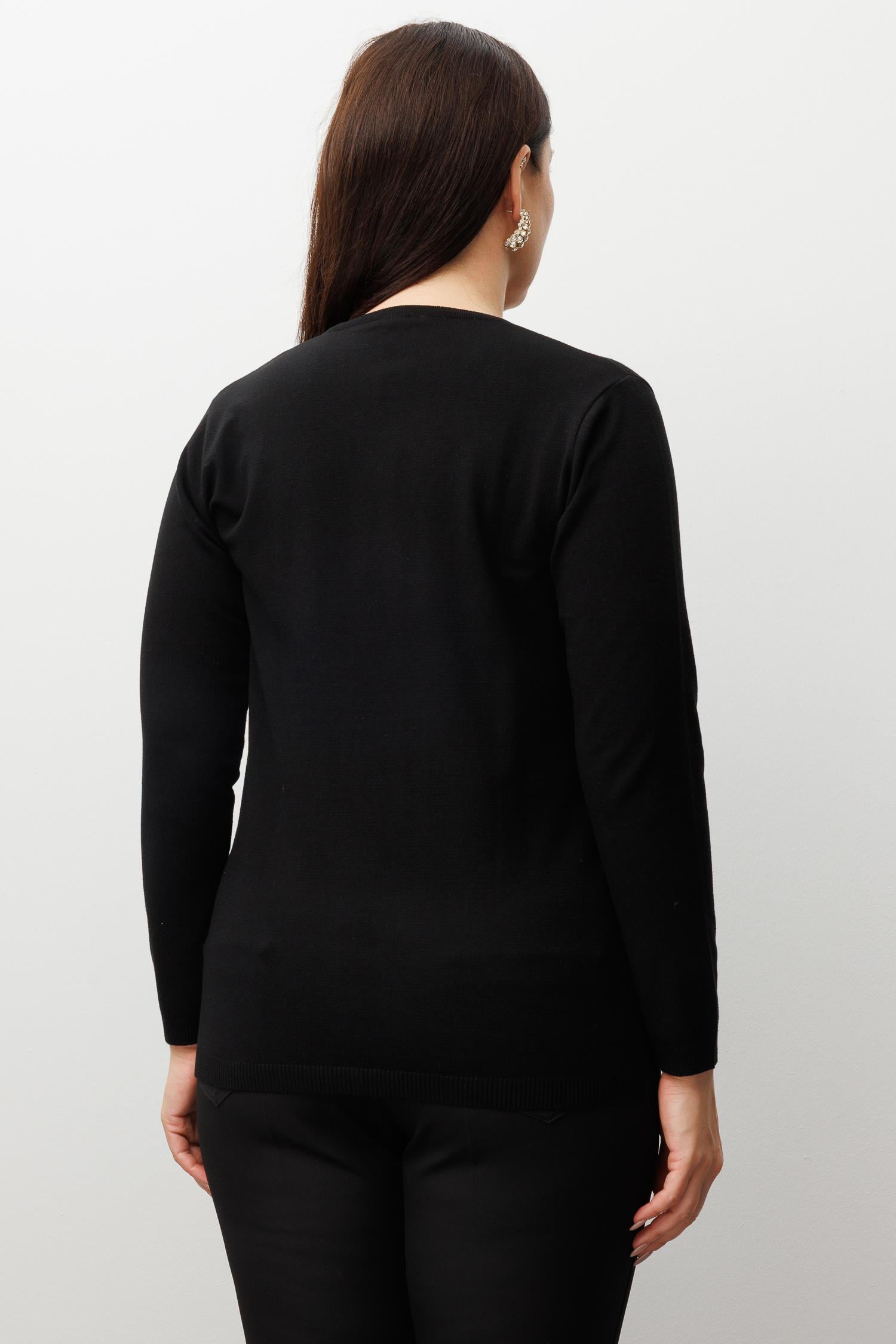 Modailgi  Viskon Triko Siyah