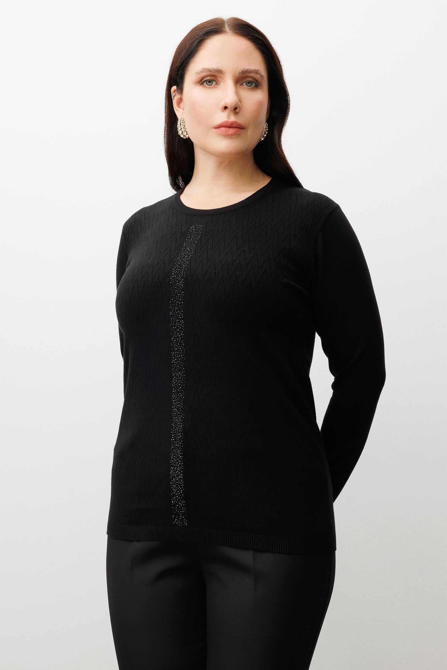 Modailgi  Viskon Triko Siyah