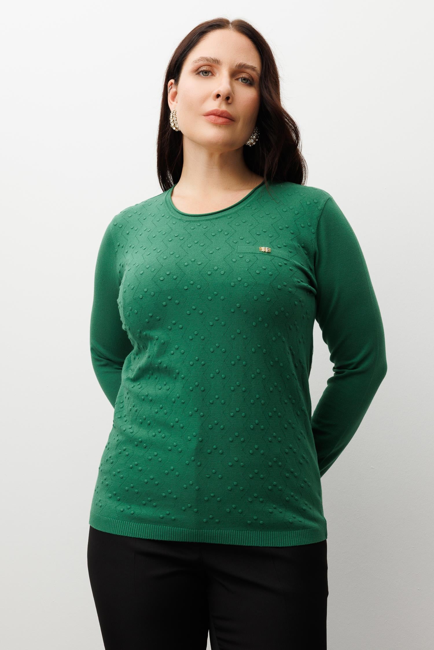 Modailgi  Viskon Triko Yeşil