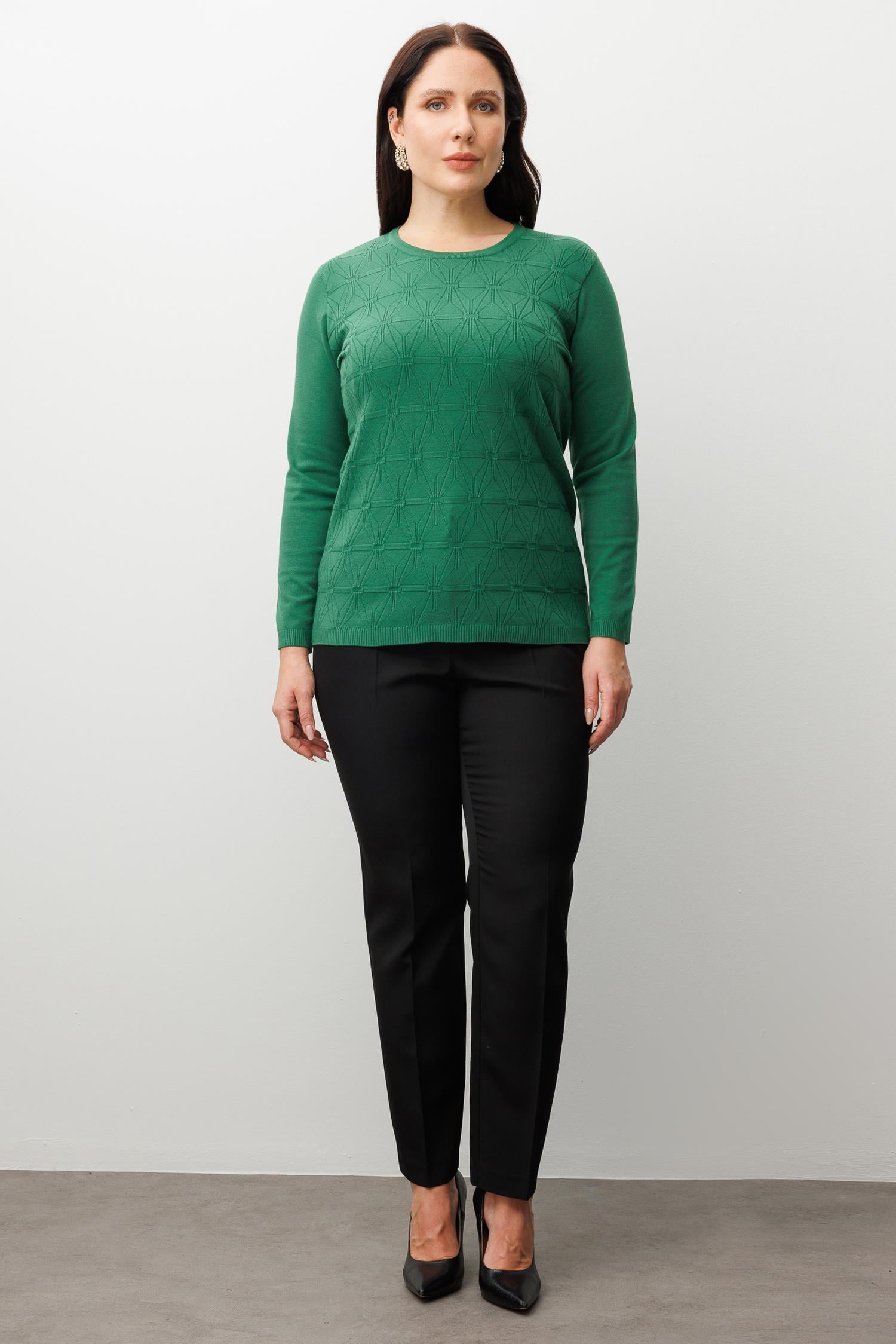 Modailgi  Viskon Triko Yeşil