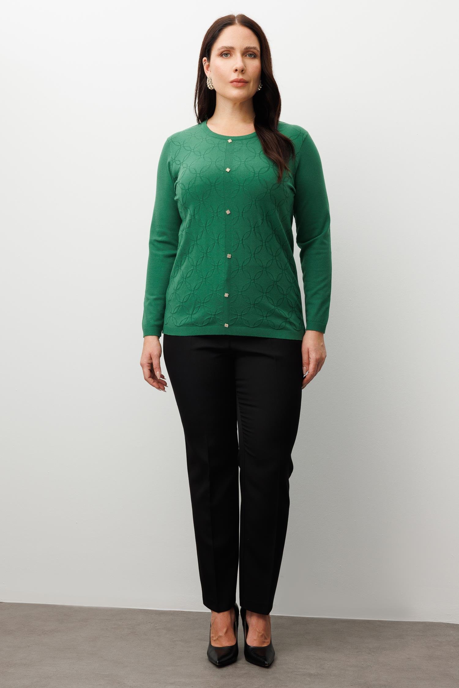 Modailgi  Viskon Triko Yeşil