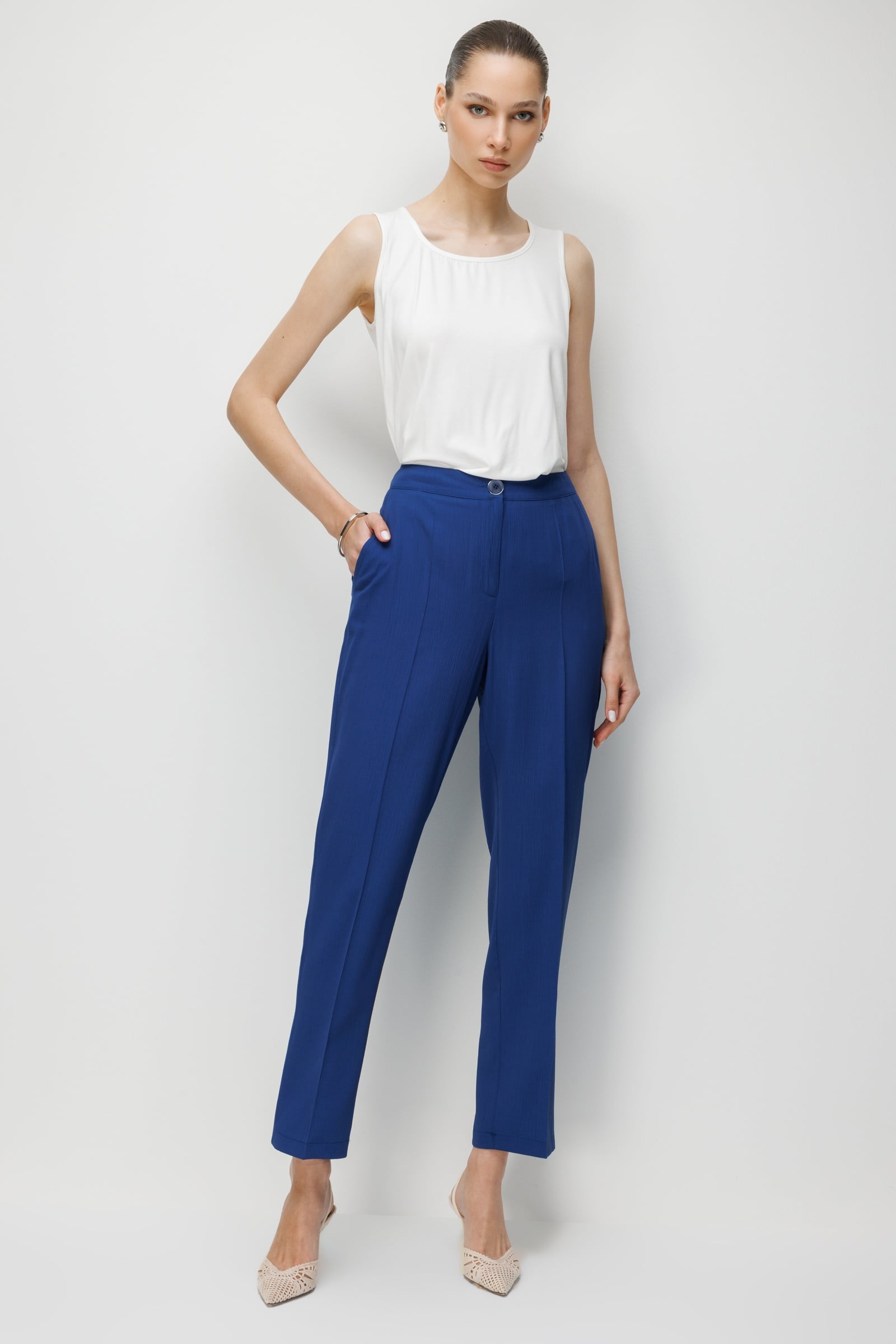 Modailgi  Yan Cep Pantolon - 15094 Lacivert