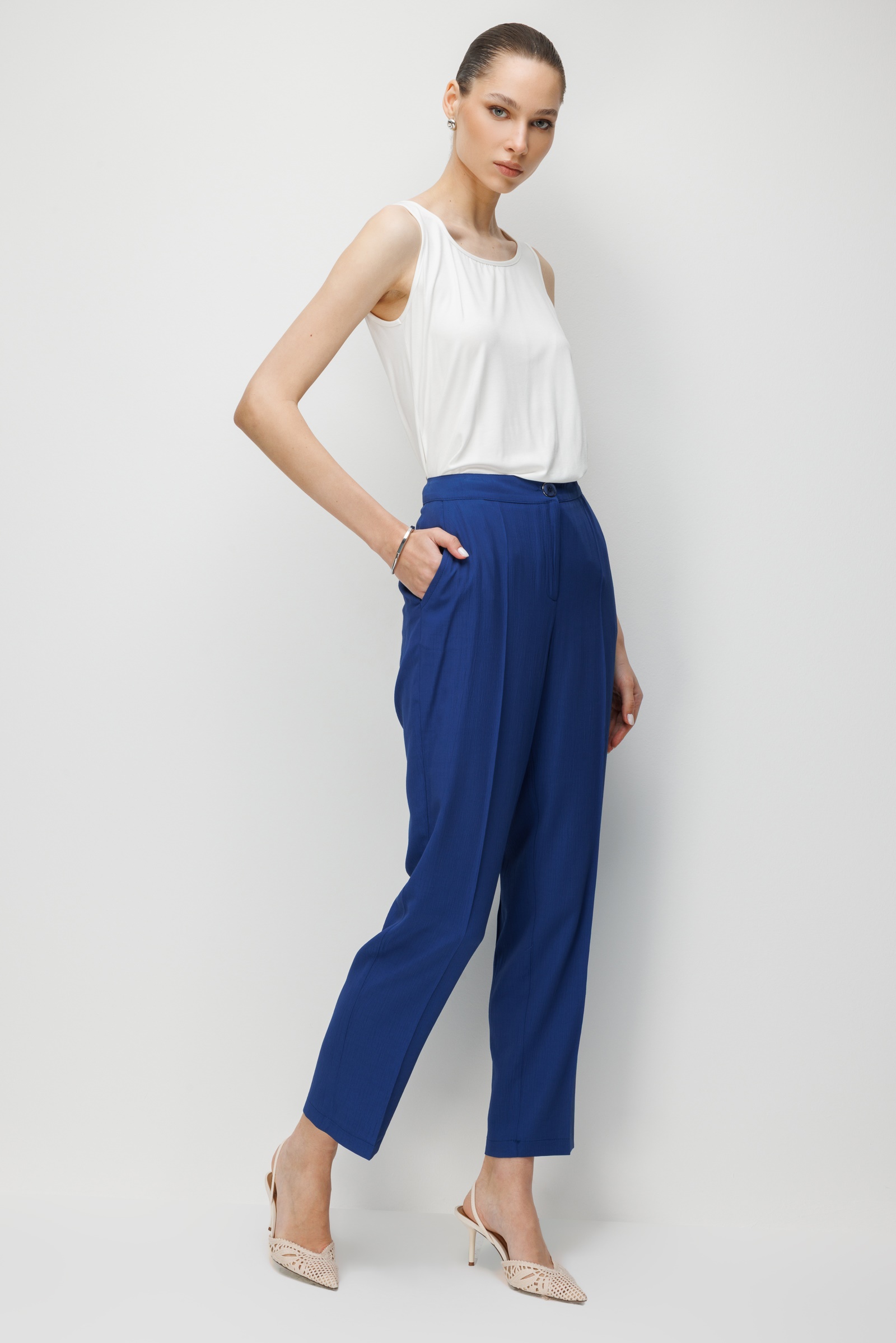 Modailgi  Yan Cep Pantolon - 15094 Lacivert
