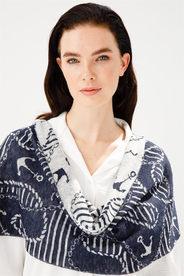 ATKI MARINE-Lacivert-Ekru