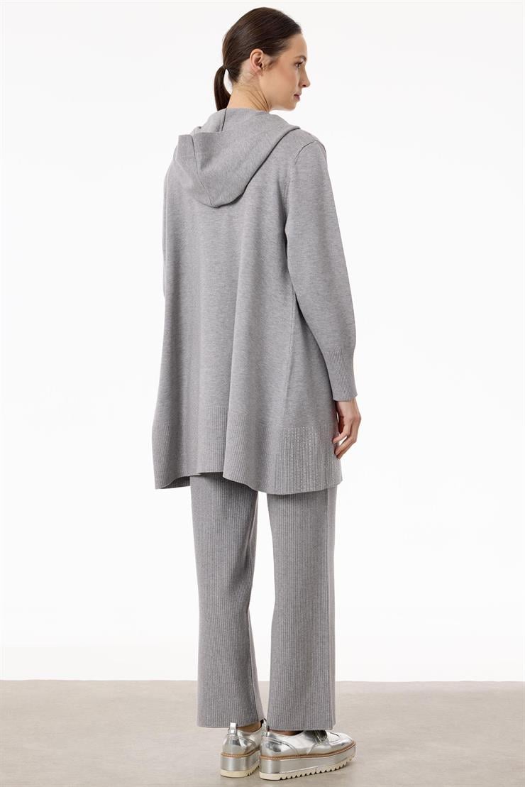 Basic 3lü Triko Takım GRİ