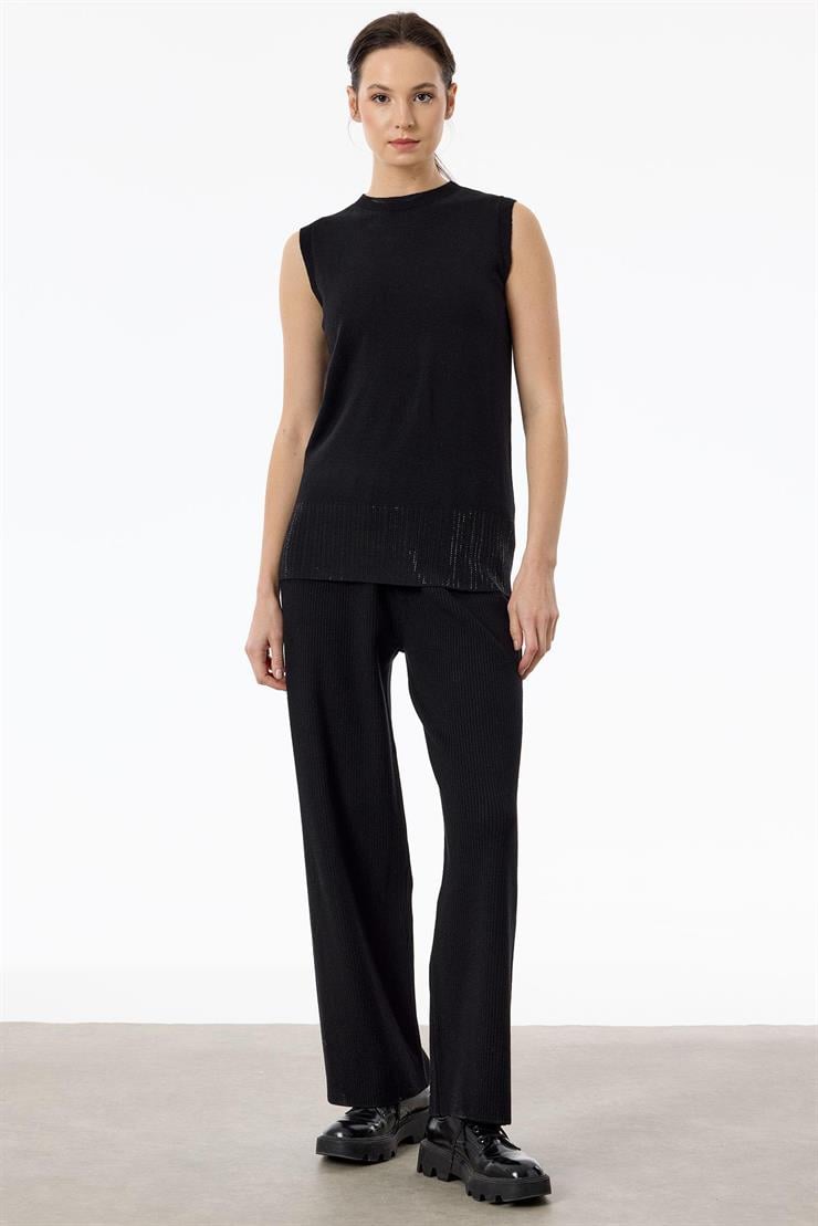 Basic 3lü Triko Takım SİYAH