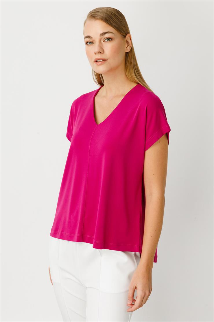 Basic Bluz-Fuşya
