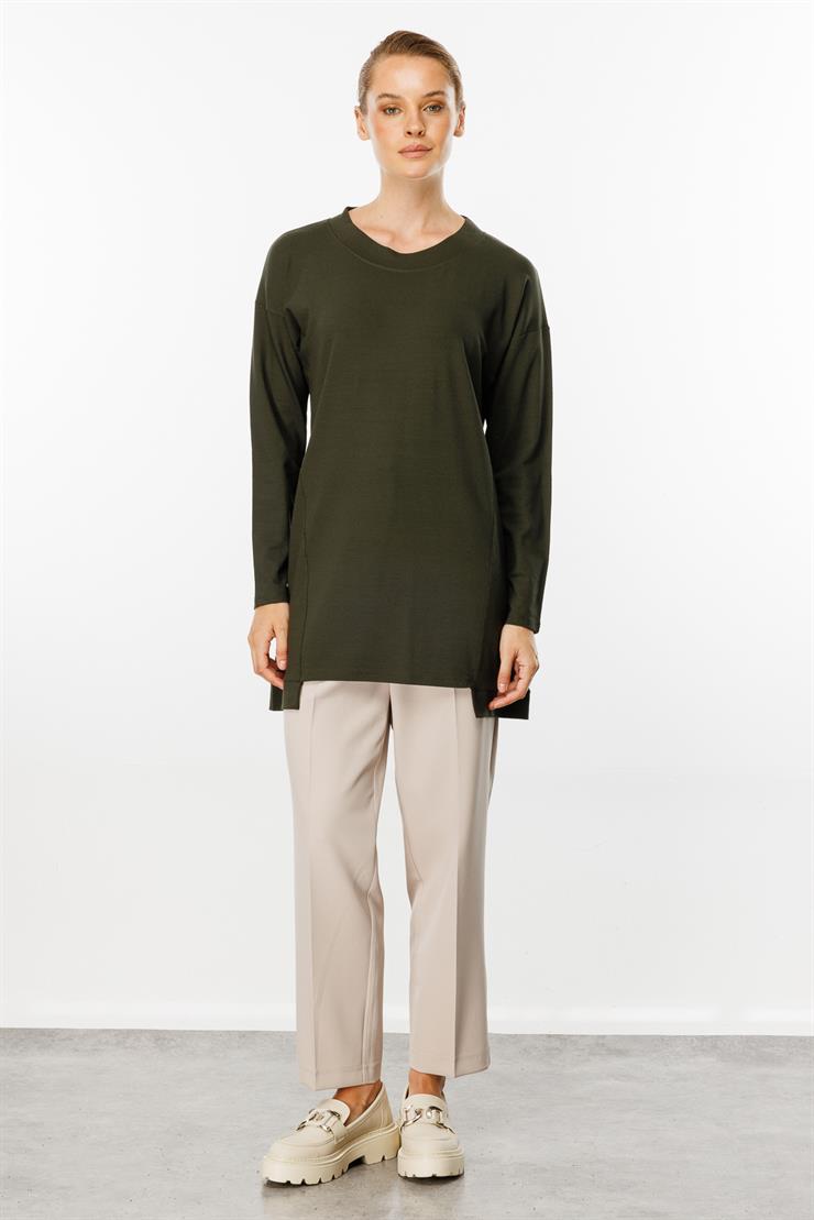 Basic Örme Tunik-HAKİ