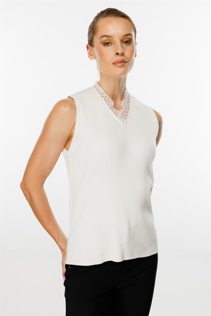 Dantelli Triko Atlet (24KSL8925)-EKRU