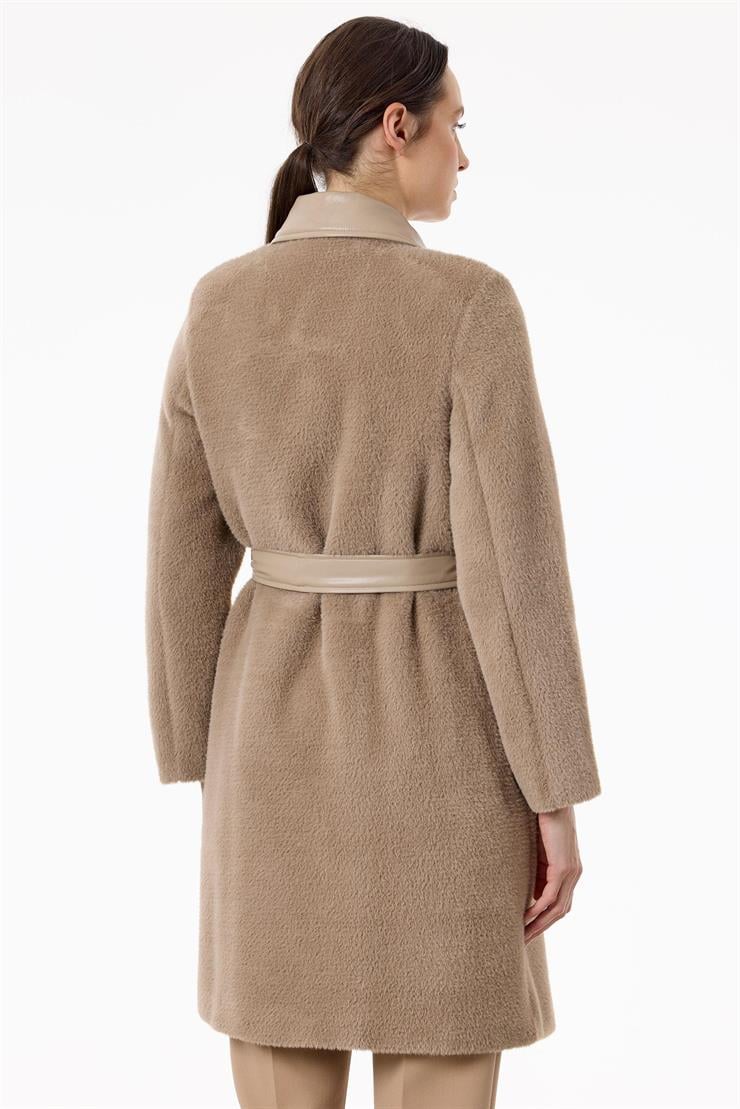 Deri Kombinli Tay Kaban VİZON