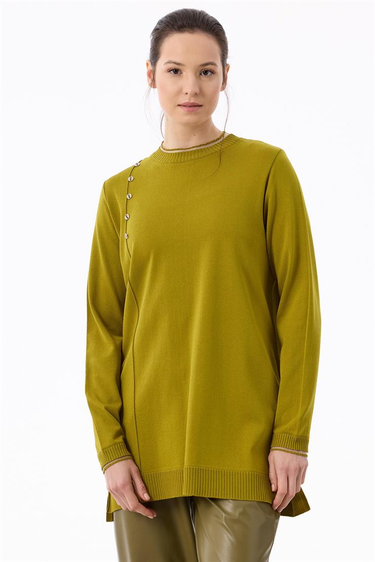 Fırfır Detaylı Rayon Tunik ASİT