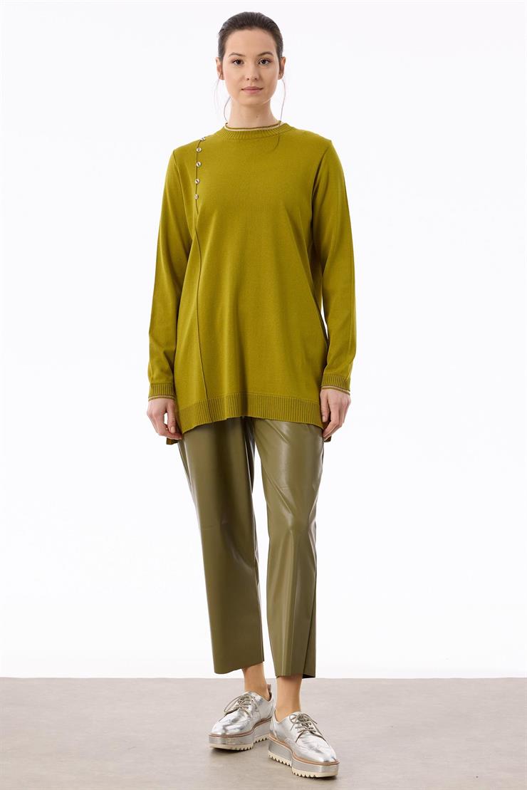 Fırfır Detaylı Rayon Tunik ASİT