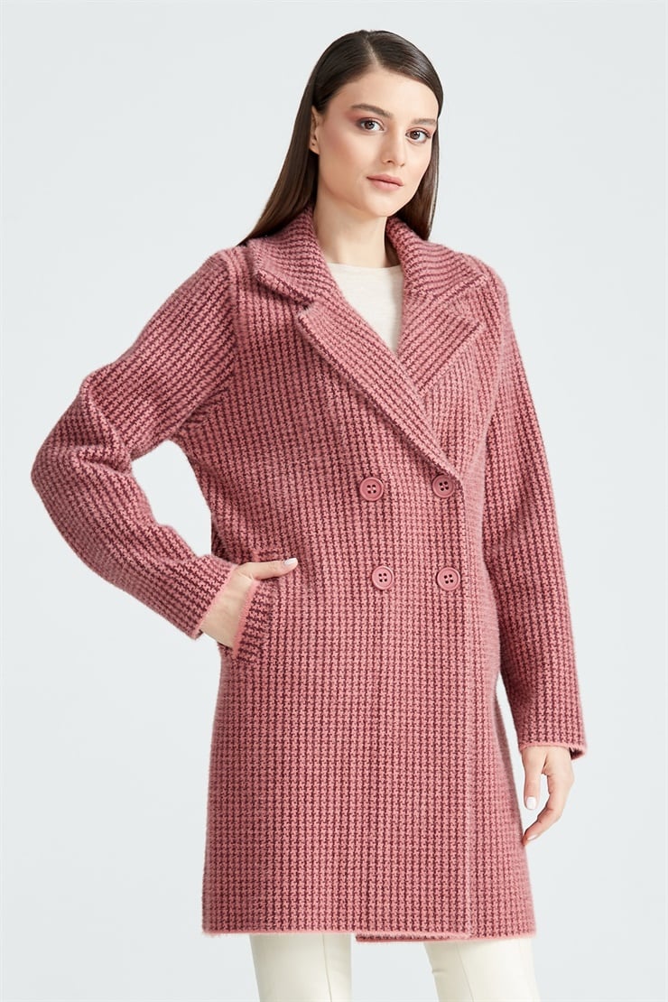 KAZAYAĞI DESENLİ MİNK  KABAN PUDRA