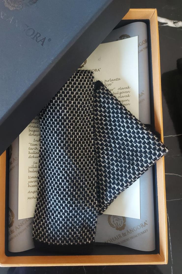 KRAVAT SET SPORT-Siyah-Vizon