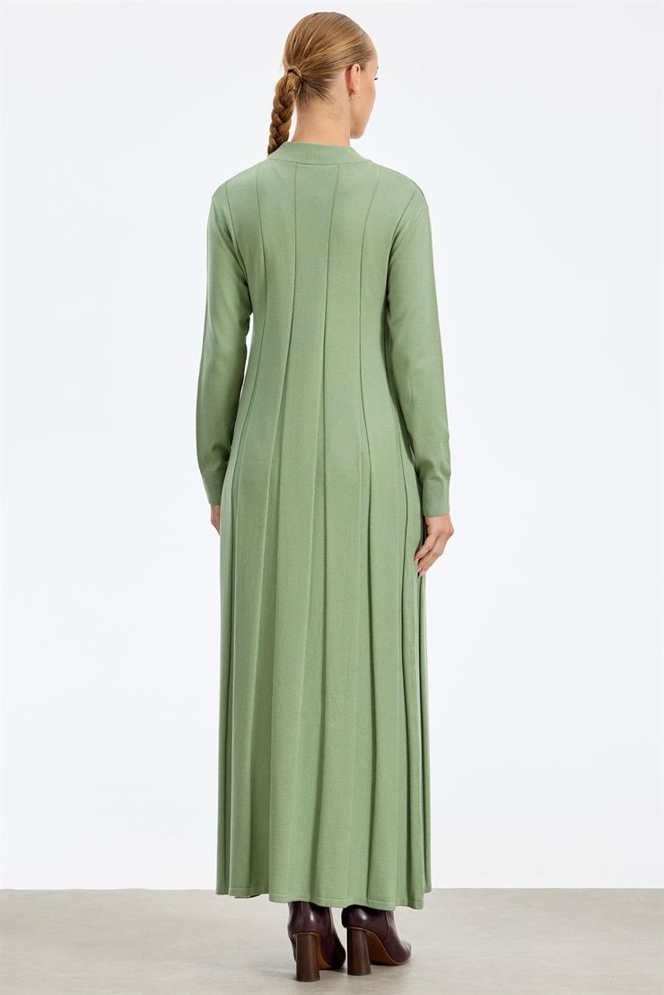 Kalın Piliseli Triko Elbise ÇAĞLA