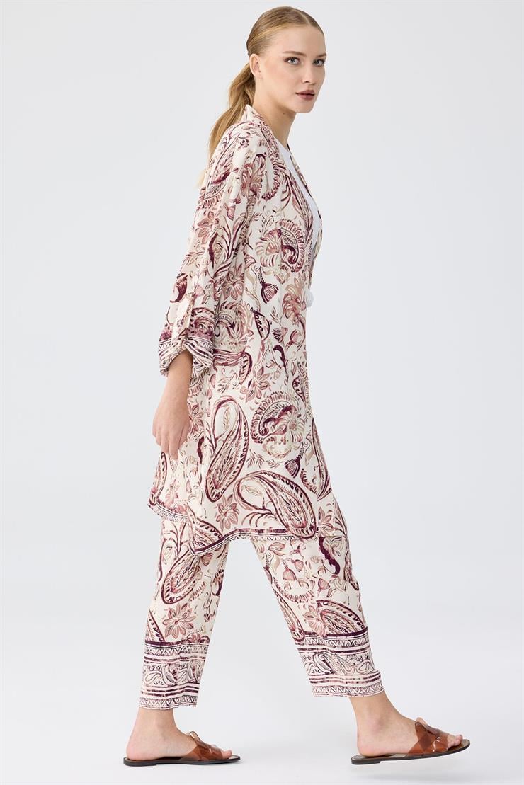 Kimono 2Li Takım BORDO