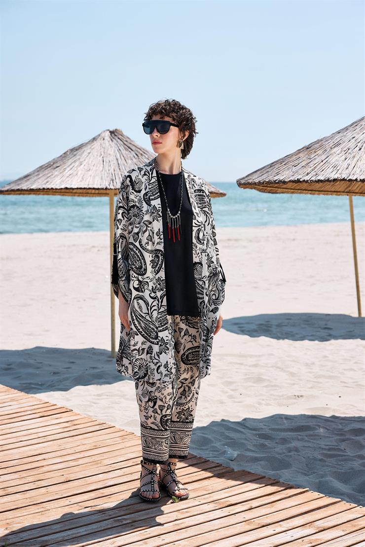 Kimono 2Li Takım SİYAH