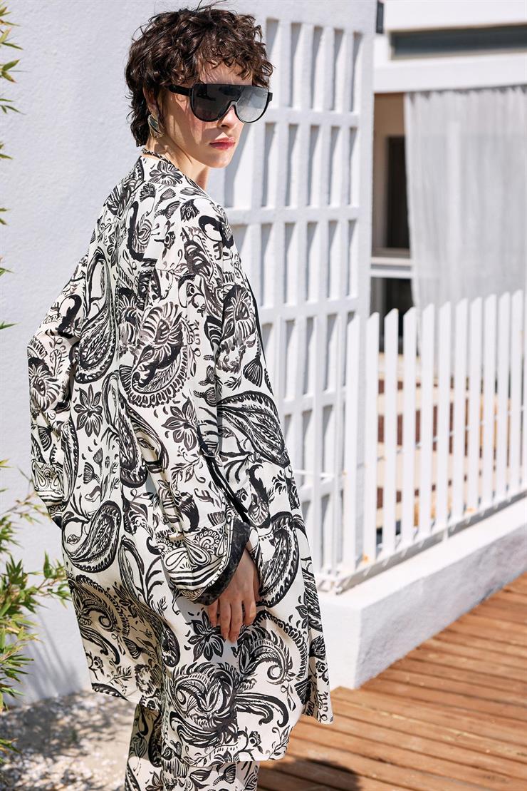 Kimono 2Li Takım SİYAH