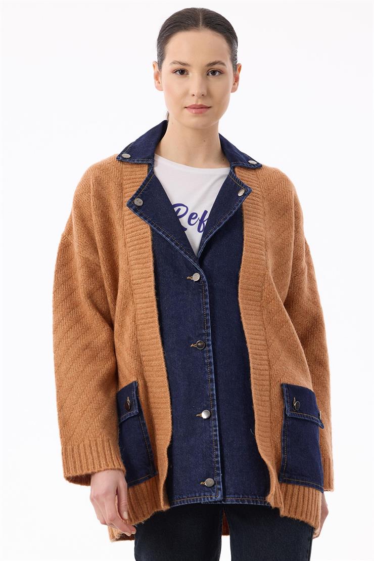 Kot Kombinli Cepli Hırka SOMON