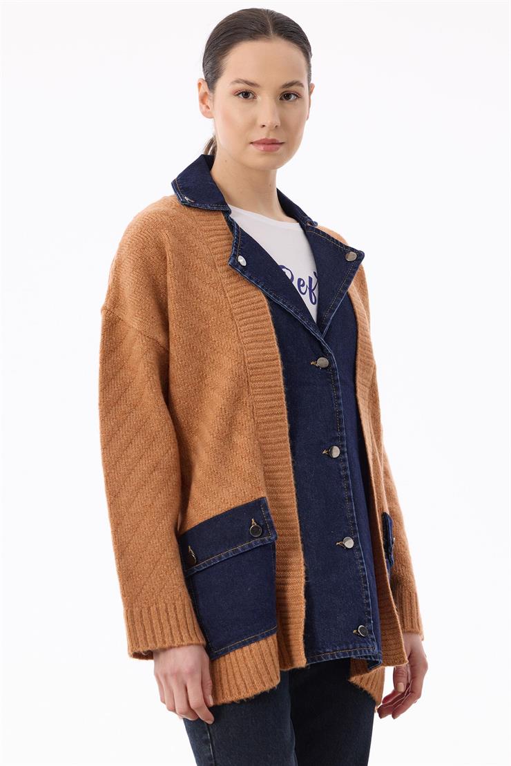 Kot Kombinli Cepli Hırka SOMON