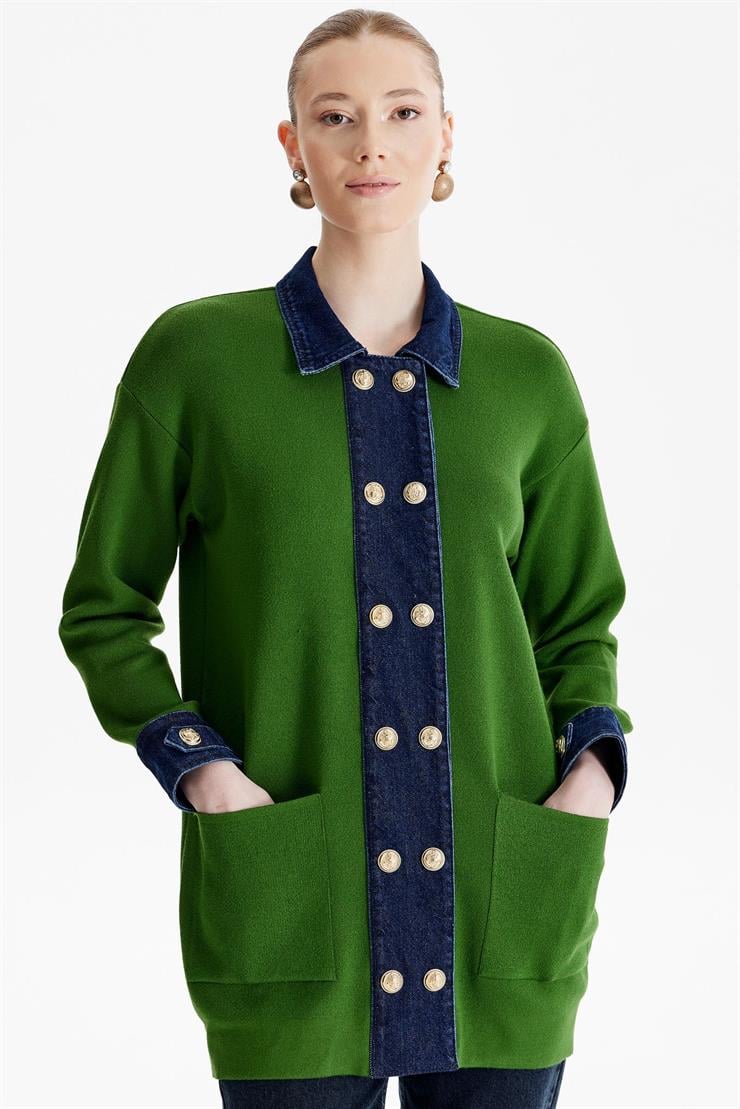 Kot Kombinli Triko Hırka BENETTON