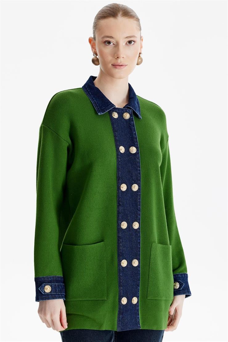 Kot Kombinli Triko Hırka BENETTON