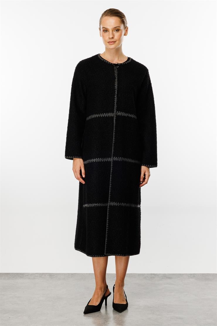 Merow Uzun Hırka-SİYAH