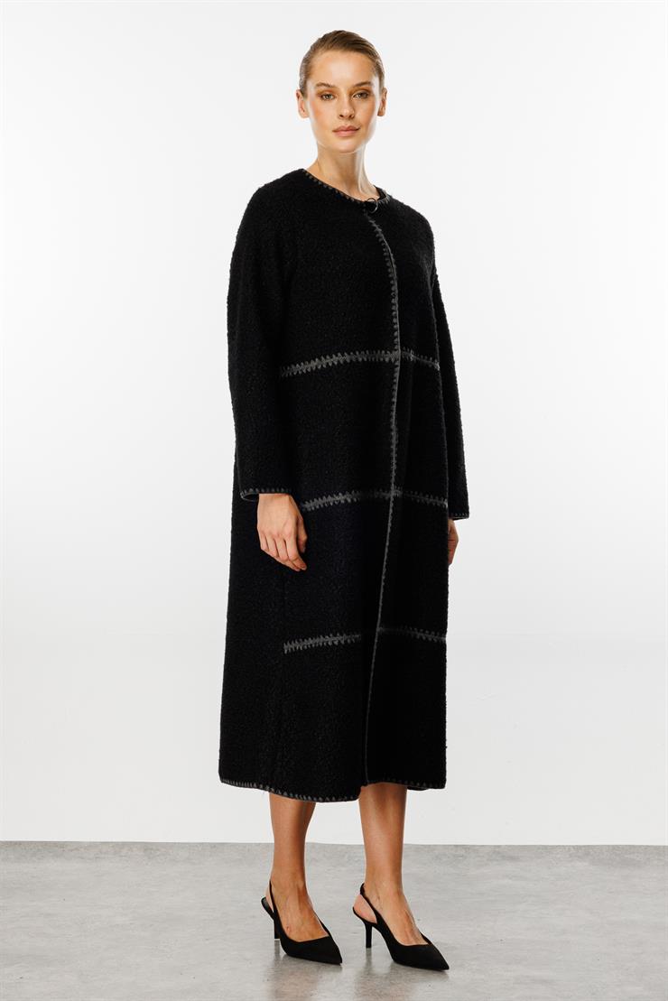 Merow Uzun Hırka-SİYAH