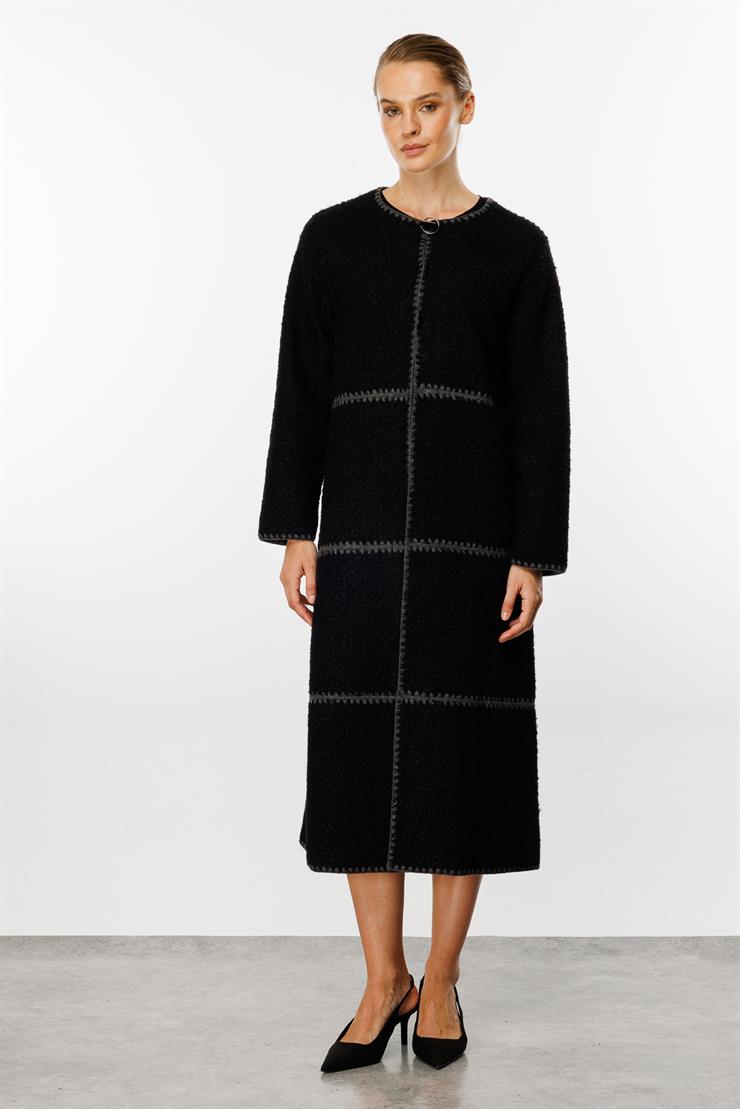 Merow Uzun Hırka-SİYAH