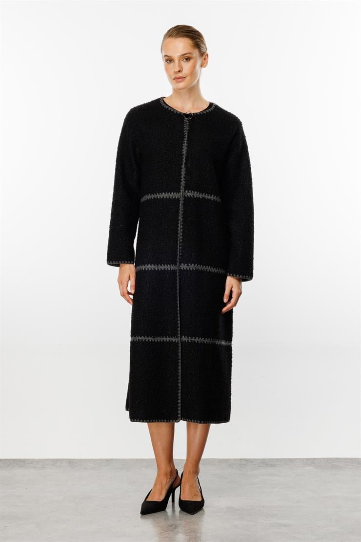 Merow Uzun Hırka-SİYAH