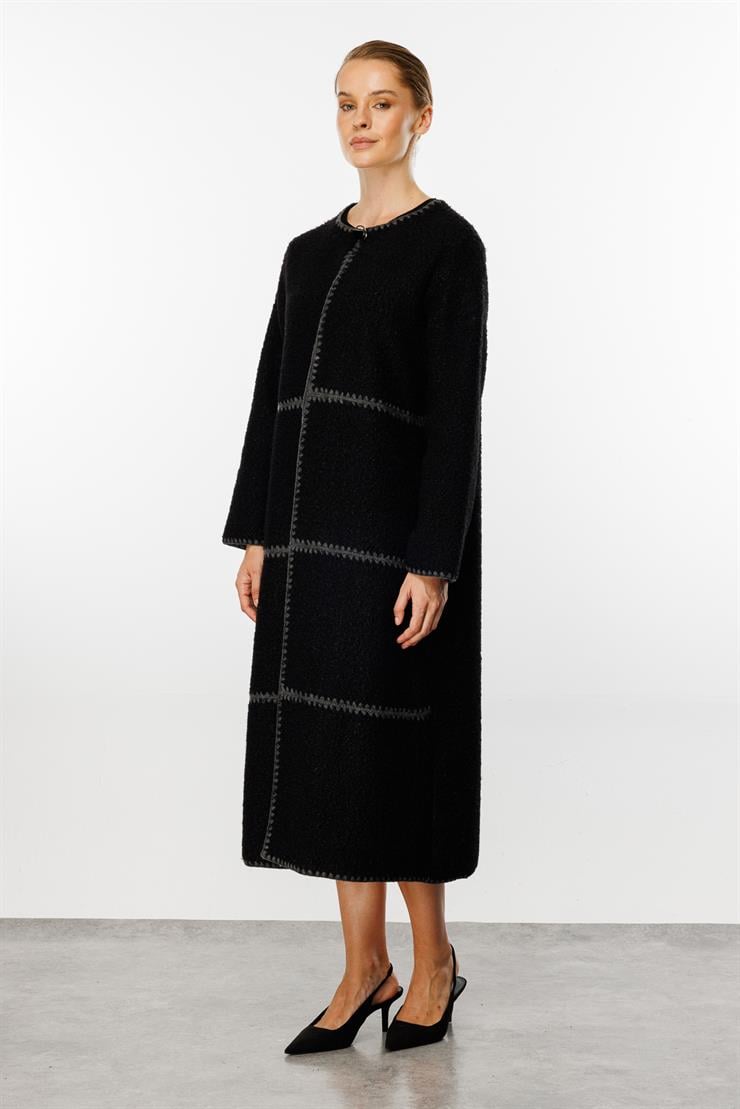 Merow Uzun Hırka-SİYAH