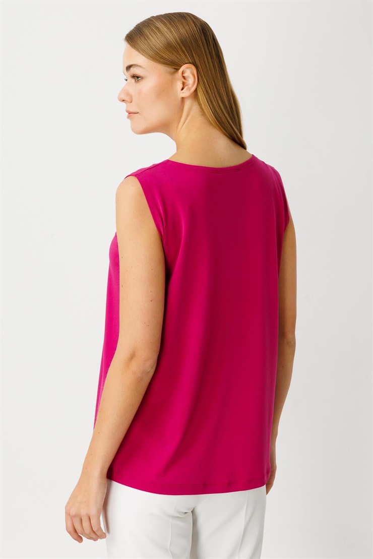 Mutlu Ertan Kadın Basic Atlet Fuşya 3987