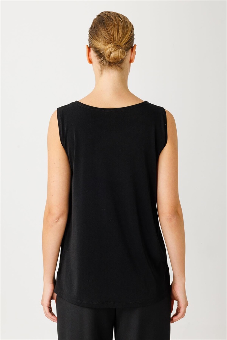 Mutlu Ertan Kadın Basic Atlet Siyah 3987