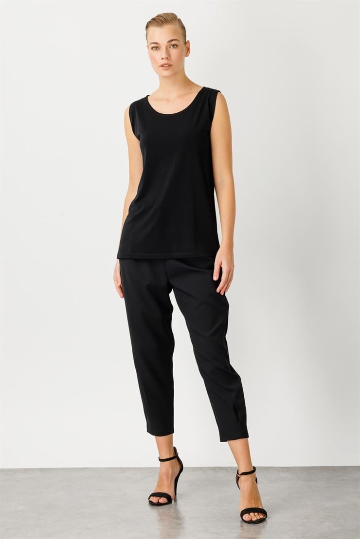 Mutlu Ertan Kadın Basic Atlet Siyah 3987