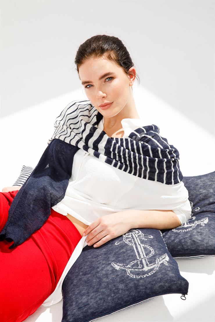 NAUTICAL ATKI-Lacivert-Ekru