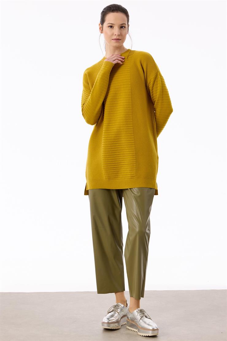 Örgü Detaylı Rayon Tunik ASİT