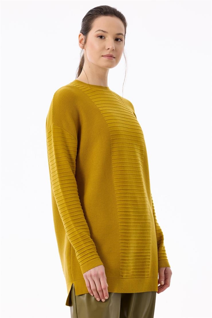 Örgü Detaylı Rayon Tunik ASİT