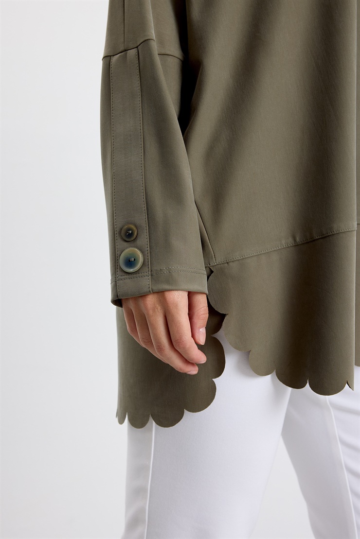Oversize Tunik HAKİ