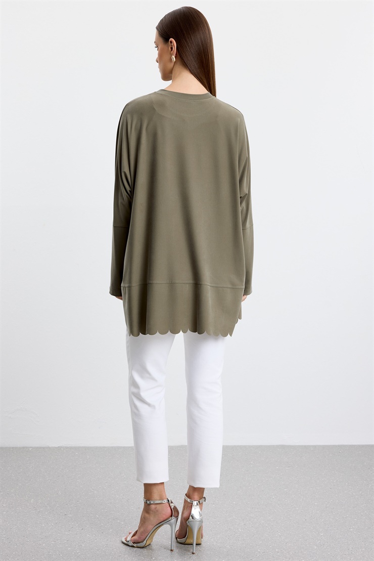 Oversize Tunik HAKİ