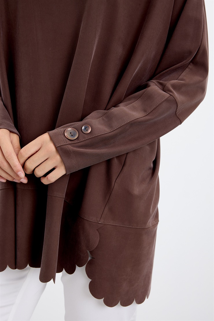 Oversize Tunik KAHVE