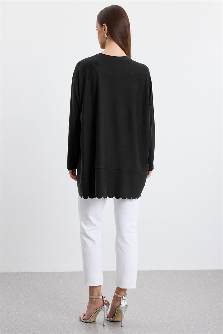 Oversize Tunik SİYAH