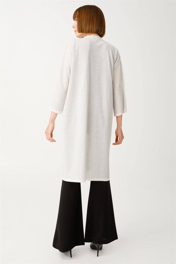 Simli Truvakar Kol Hırka-EKRU